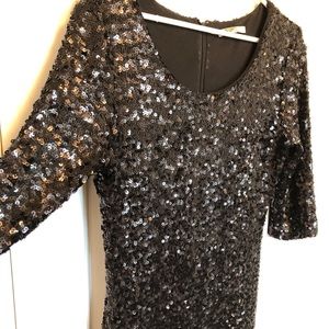 BB Dakota black sequin dress